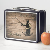 Custom Fishing Box Fishing Gift Fly Fishing Box (In situ)