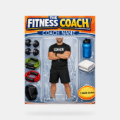 Custom Fitness Coach Photo and Name (Recto)