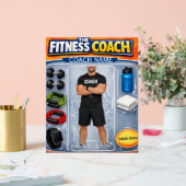 Custom Fitness Coach Photo and Name (Mariage)
