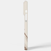 “Custom Floral iPhone 16 Pro Max Case - Elegant Pi (Achterkant / Links)