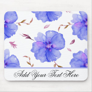 Custom Floral Muismat – Unieke Natuur Gift Idee