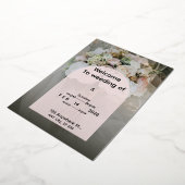 Custom Floral Wedding Invitation Personalized Mode (Rotation)