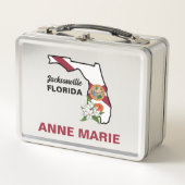 Custom Florida Flag State Flower Sinaasappel Bloss (Voorkant)