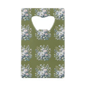 Custom flower kredietkaart flessenopener (Achterkant)