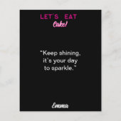 Custom Flyer – professioneel Visitekaartje (Achterkant)