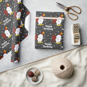 Custom Foghorn Leghorn Happy Birthday Cadeaupapier