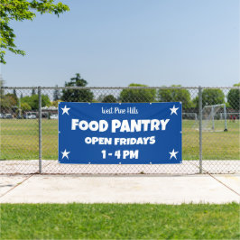 Custom Food Pantry Banner