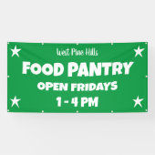 Custom Food Pantry Banner (Horizontaal)