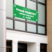 Custom Food Pantry Banner (Buitenkant Gebouw)