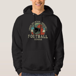 Custom Football Club League Sport Naam Nummer Hoodie