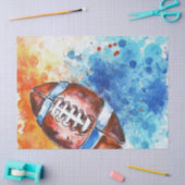 Custom Football Theme Party Tissuepapier (Craft)