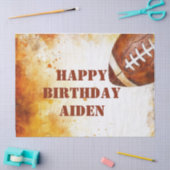 Custom Football Theme Party Tissuepapier (Craft)