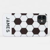 Custom Football Voetballer Verjaardag Case-Mate iPhone Case (Achterkant (horizontaal))