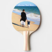 Custom Foto Ping Pong Paddle Gift Uw Foto's Tafeltennisbatje (Voorkant)