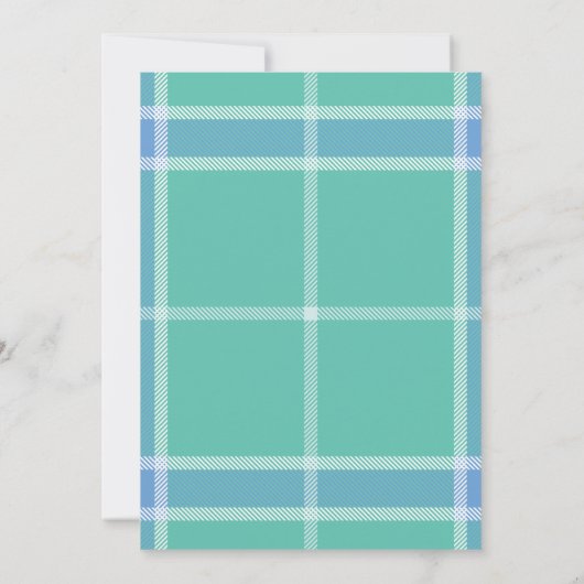 Custom Four-Photo 🎄 Feestelijke Kerst Kaart (Achterkant)