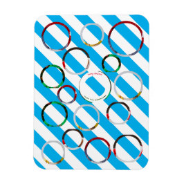 Custom Four-Photo 🎄 Vakantie Kerstmis Magneet