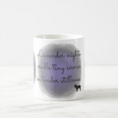 Custom French Bulldog Mug in Lavender Watercolor (Centre)