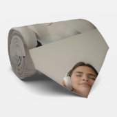 Custom Full Photo Modern Stropdas (Opgerold)