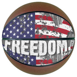 Custom Fullsize Basketball – Freedom Job Basketbal