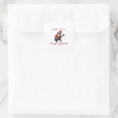 Custom Fun Christmas Frog Rock Band Labels (Tas)