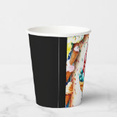 Custom Fun Creamy Ice Cream Verjaardag Papieren Bekers (Rechts)