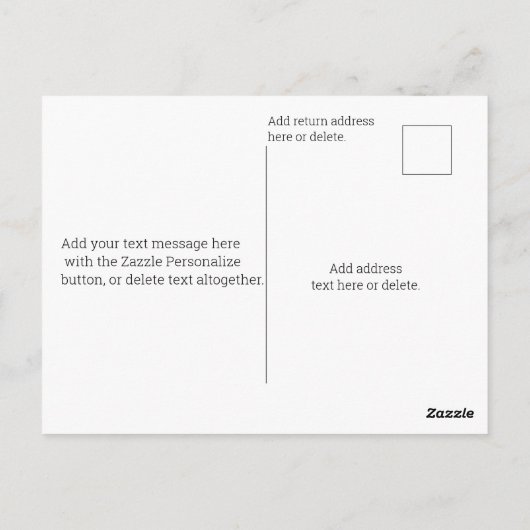 Custom Fun St Patricks Day Irish Zeppelin Airship Briefkaart (Achterkant)