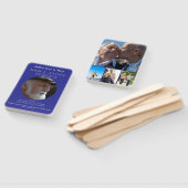 Custom Funeral Fan – Celebration of Life  Handwaaier (Niet-gemonteerd)