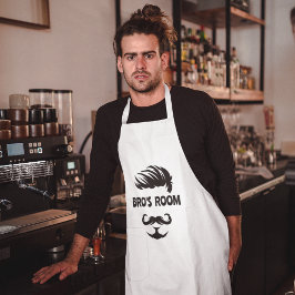 Custom Funky Barber Shop Schort