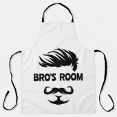 Custom Funky Barber Shop Schort (Voorkant)