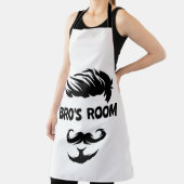 Custom Funky Barber Shop Schort (Insitu)