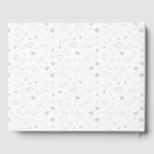 Custom Funky Mariage Livre d'invité Quirky Couple (Verso)