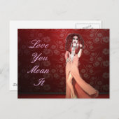 Custom Funny Drag Queen Briefkaart (Voorkant / Achterkant)