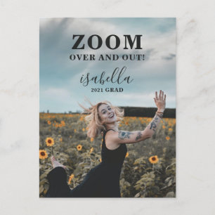 Custom Funny Photo Afstuderen Aankondigingskaart