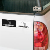 Custom Funny Saxophone Bumpersticker (Op Truck)