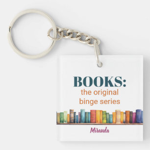 Custom Funny Vriendschap Leesboek Sleutelhanger