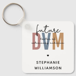 Custom Future DVM Doctor in de diergeneeskunde Sleutelhanger