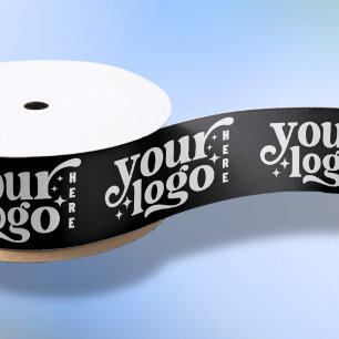 Custom Gedrukt Bedrijf Logo Branded Gift Wrapping Lint