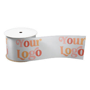 Custom Gedrukt Bedrijf Logo Branded Gift Wrapping Lint