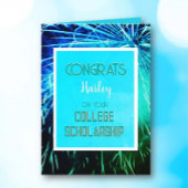 Custom Gefeliciteerd op College Scholarship kaart! Kaart