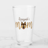 Custom German Shepherd Mam Glas (Voorkant)