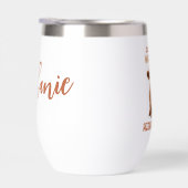 Custom Gewoon een meisje dat houdt van Highland Ko (Rechts)