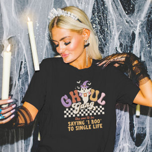 Custom Ghoul Gang Halloween Party Bach Party Groep T-shirt