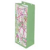 Custom Gift Bag - Wijn - Oriëntatieloop cursus Wijn Cadeautas (Voorkant Gekanteld)