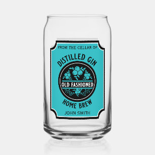 Custom Gin Bottle Blikvorm Glas