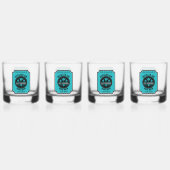 Custom Gin Bottle Whisky Glas (Achterkant)