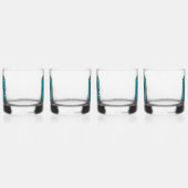 Custom Gin Bottle Whisky Glas (Links)