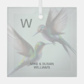 Custom Glass Ornament (Voorkant)