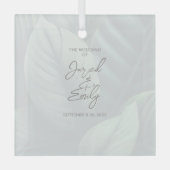 Custom Glass Ornament (Voorkant)