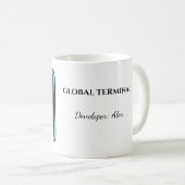Custom Global Terminal Developer Mug (Devant droit)