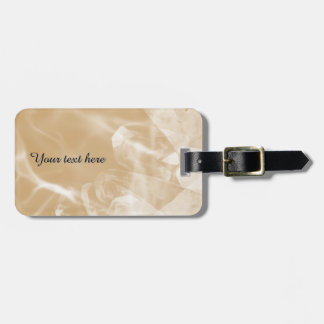Custom gold crystal luggage tag bagagelabel